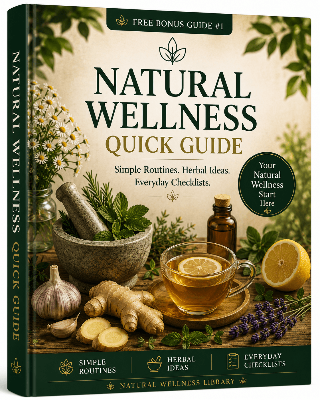 Natural Wellness Quick Guide ebook cover